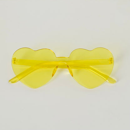 Rimless Heart Glasses - Personalised