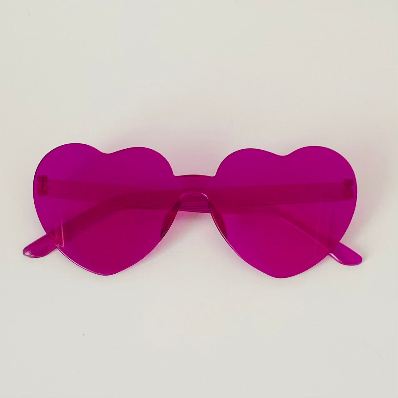 Rimless Heart Glasses - Personalised