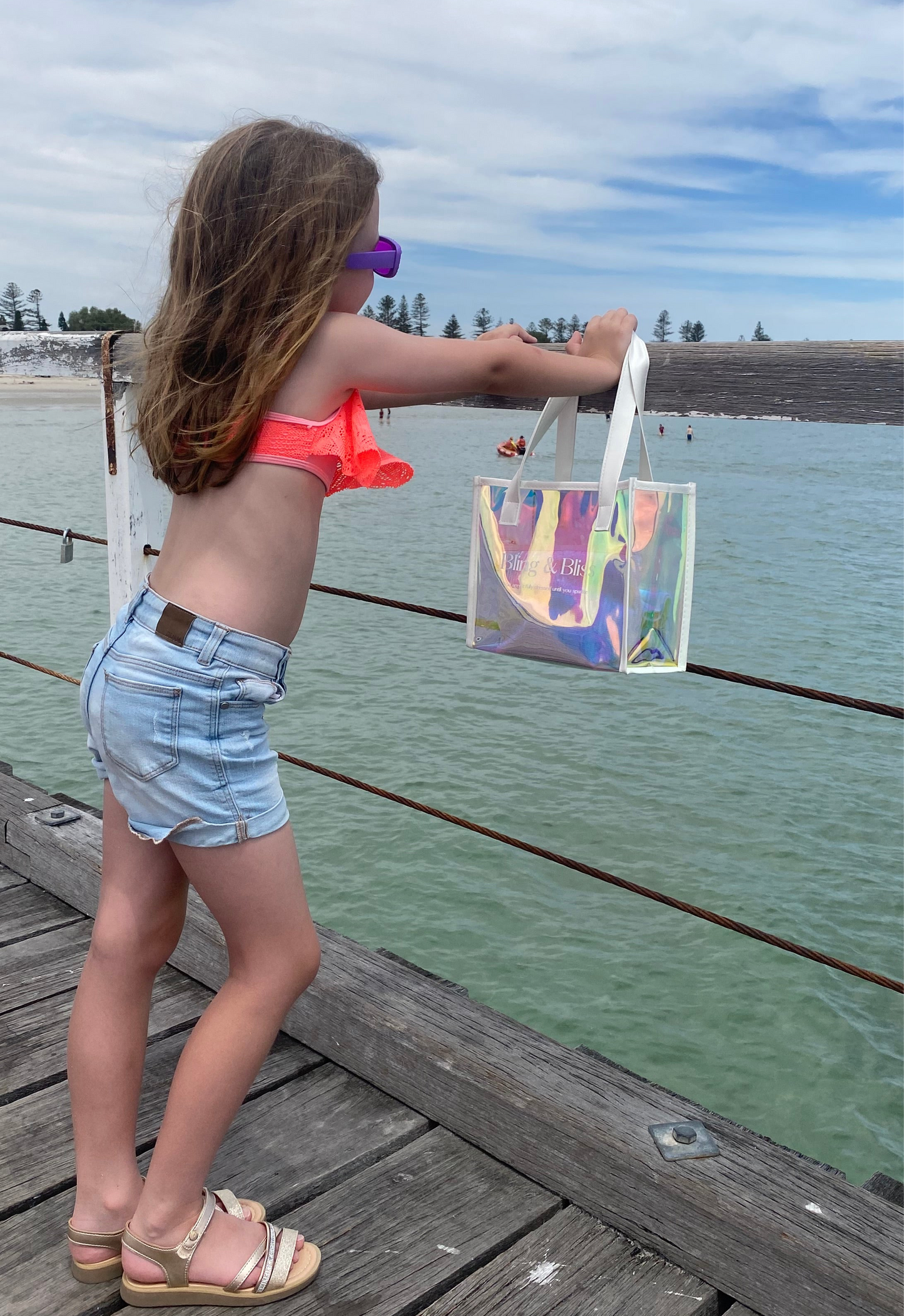Holographic Kids Tote