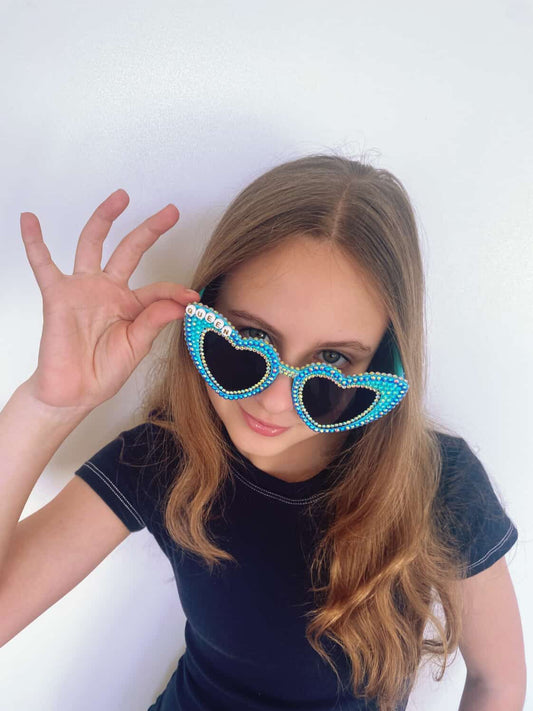 JAB Original Heart Sunglasses - Personalised