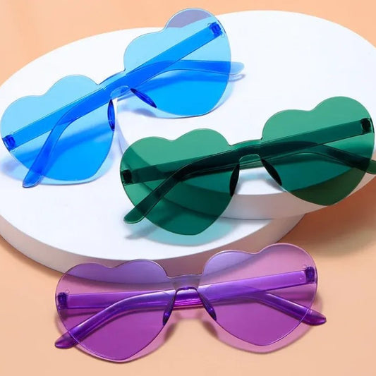 Rimless Heart Glasses